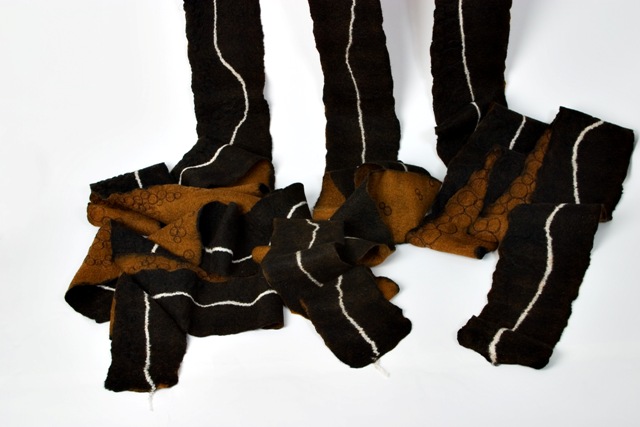 detail of lower edges